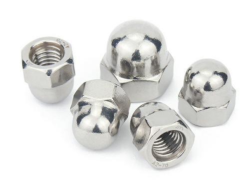 Paidu 304 stainless steel cap nut cap nut ball head cap screw cap M3M4M5M6M8M10-M20