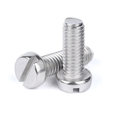 Paidu 304 stainless steel slotted cylindrical head screws GB65 slotted bolts round head screws