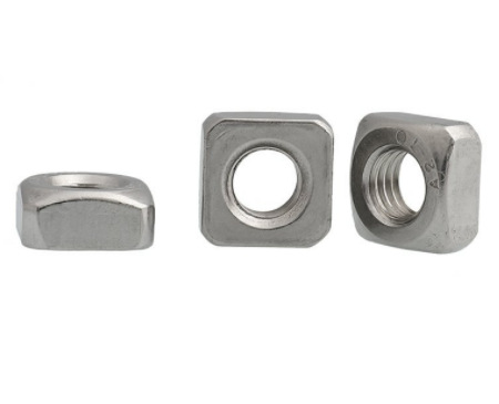 Paidu 304 stainless steel square nut DIN557 square nut square nut dacromet square nut