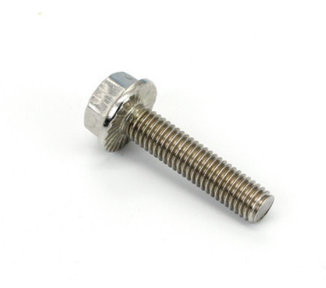 Paidu flange bolt toothed anti-skid screw hexagonal flange screw 304 stainless steel GB5789 manufacturer
