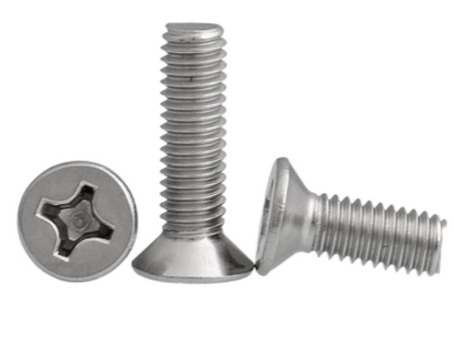 Paidu 304 stainless steel cross countersunk head screw small countersunk head screw YB819 factory direct sale