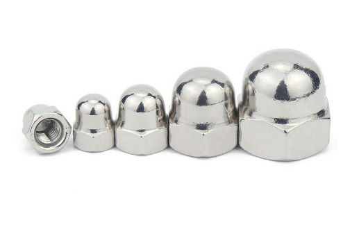 Paidu 304 stainless steel cap nut cap nut ball head cap screw cap M3M4M5M6M8M10-M20