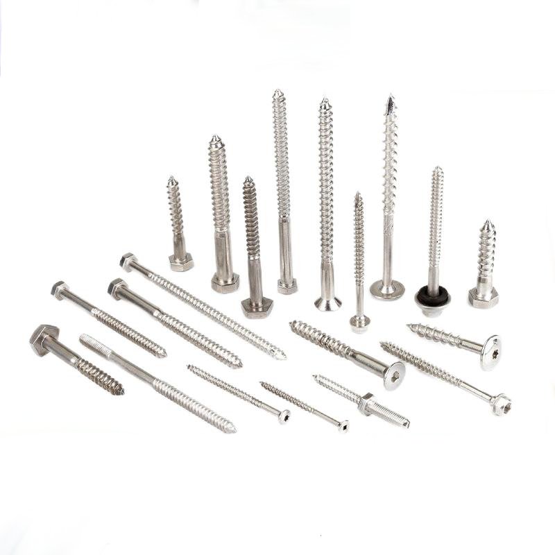 Paidu outer hexagonal wood screw self-tapping screw non-standard screw self-tapping wood screw 304 stainless steel factory direct sales
