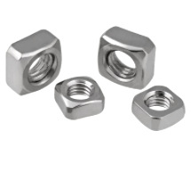 Paidu 304 stainless steel square nut DIN557 square nut square nut dacromet square nut