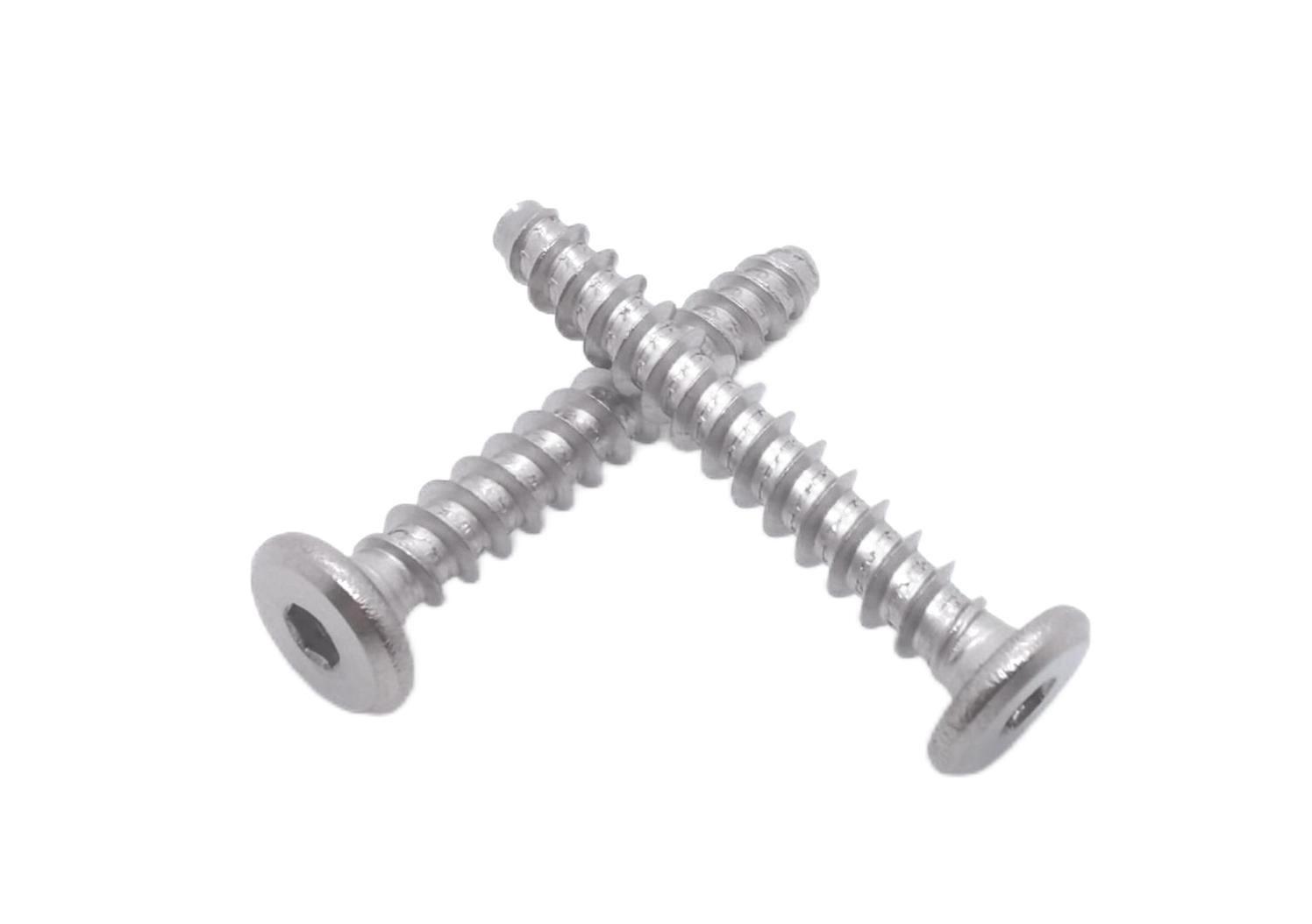 Paidu 304 stainless steel flat inner hexagonal self-tapping nails American-made inner hexagonal self-tapping nails American-made self-tapping screws