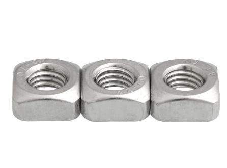 Paidu 304 stainless steel square nut DIN557 square nut square nut dacromet square nut