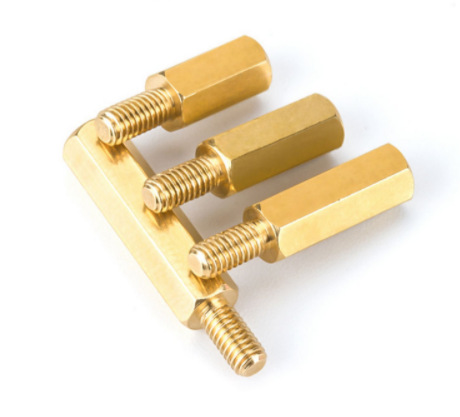 Paidu brass column isolation column single head hexagonal copper column interval column motherboard brass stud nut column m3 factory direct sales
