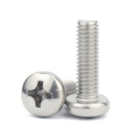 304 stainless steel round head screw cross pan head screw machine screw GB818 lengthened screw paidu manufacture