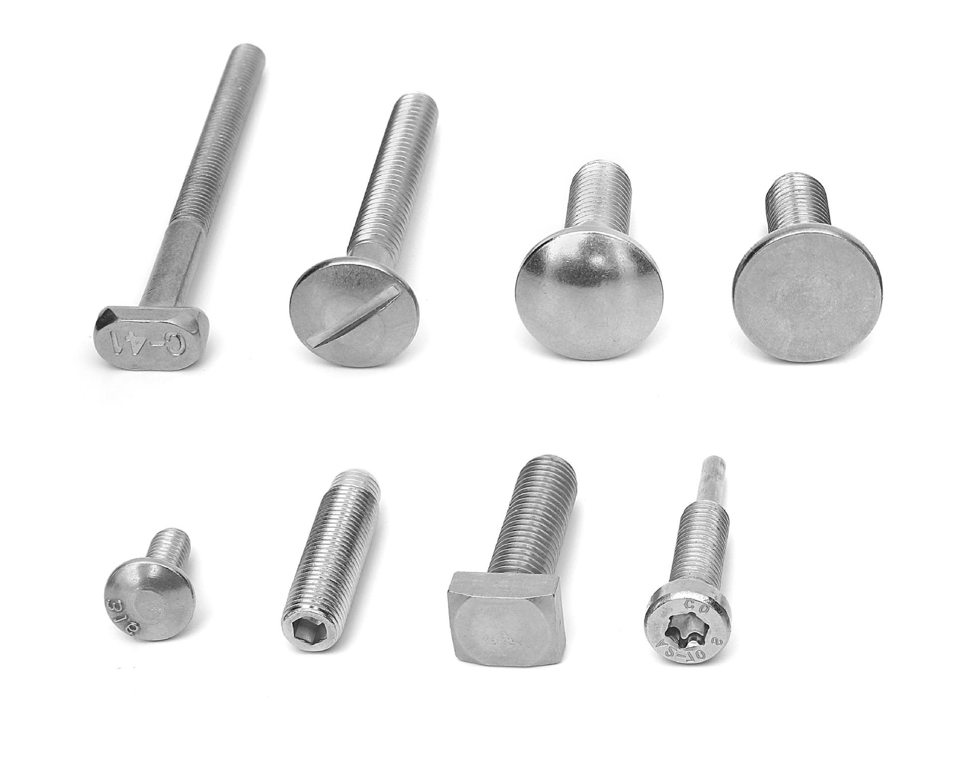 Paidu 304 stainless steel non-standard screws T-bolt copper non-standard parts photovoltaic screws anti-theft screws