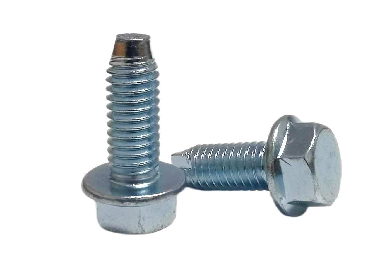 Paidu American grade 8 hexagonal flange bolts American grade 5 flange face bolts American flange screws cut tail flange bolts