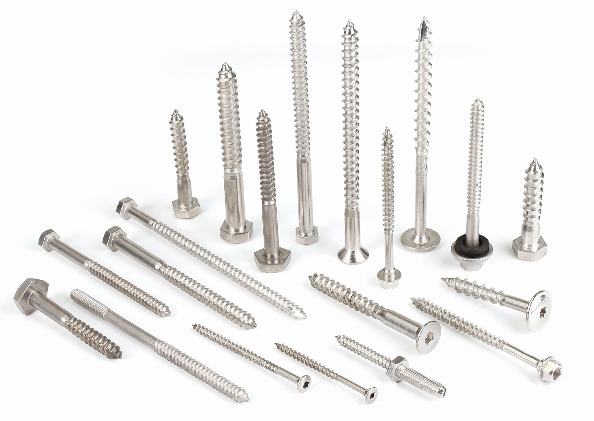 Paidu 304 316 stainless steel non-standard screws hexagonal self-tapping hexagonal wood screws anti-theft self-tapping nail manufacturers