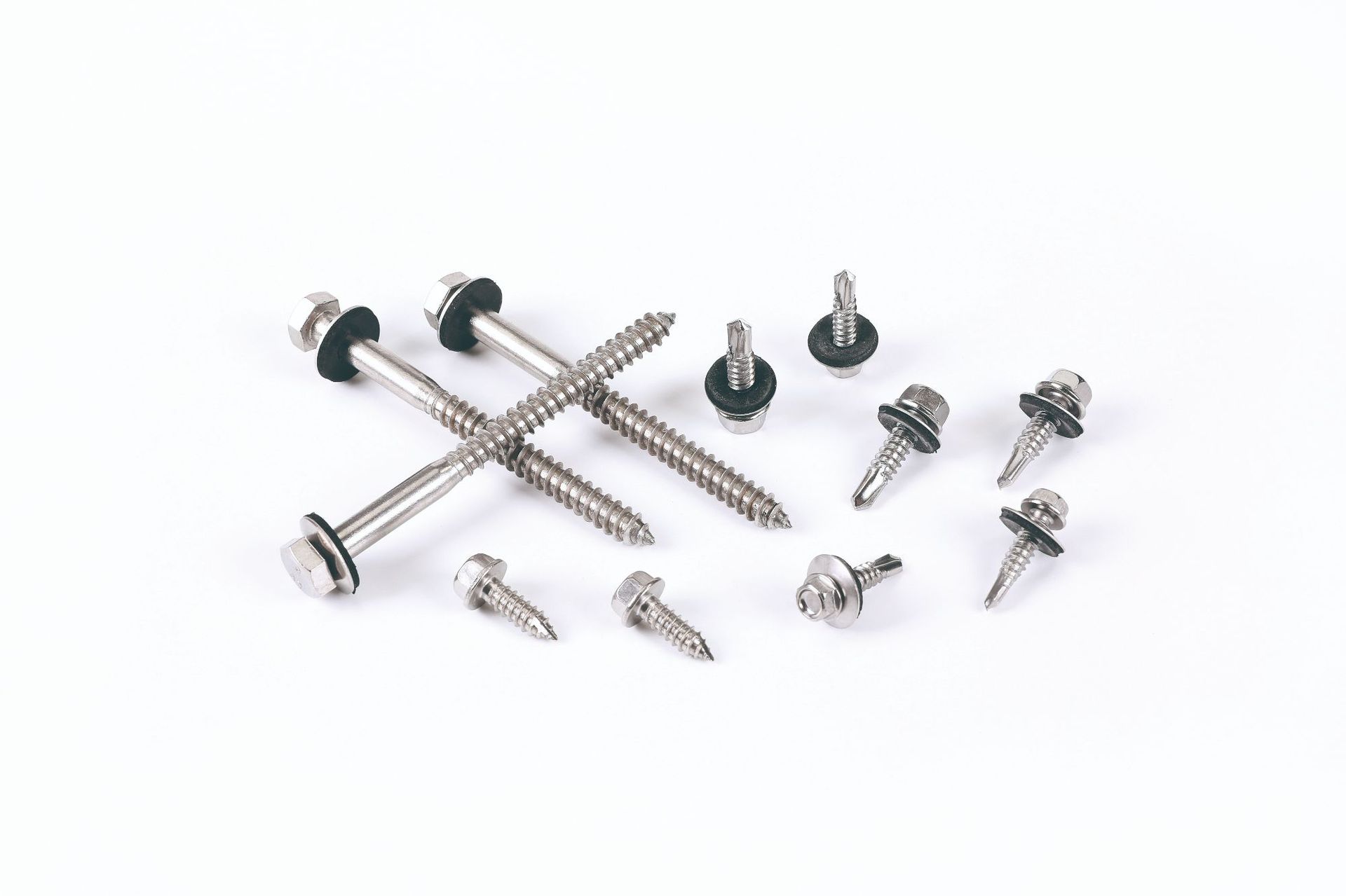 Paidu 304 stainless steel non-standard custom screw non-standard screw drill tail screw double-headed self-tapping screw
