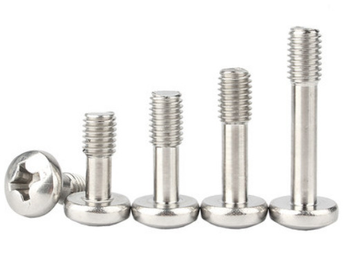 Paidu 304 stainless steel cross pan head loose non-removable screw round head does not protrude half-tooth bolt screw