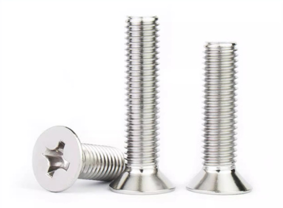 Paidu 304 stainless steel cross countersunk head screws extended countersunk head screws GB819 factory direct sales