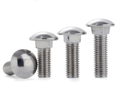 Paidu carriage bolt carriage screw square well bolt carriage screw square neck bolt 304 stainless steel material GB603