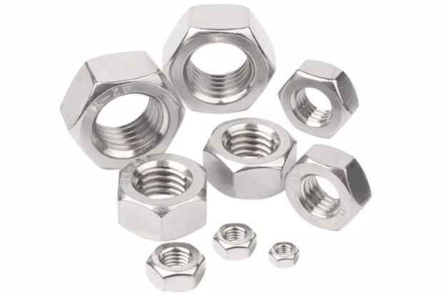 Paidu 304 stainless steel hexagon nut fine thread nut GB6170 factory direct sale