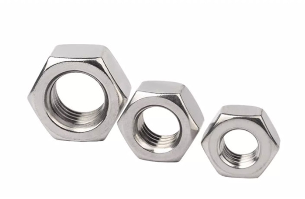 Paidu 304 stainless steel hexagon nut fine thread nut GB6170 factory direct sale