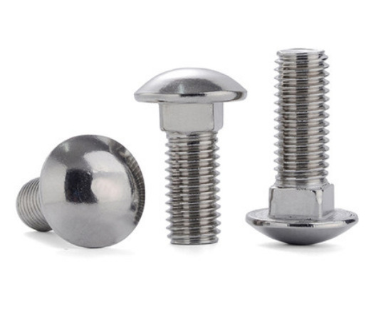Paidu carriage bolt carriage screw square well bolt carriage screw square neck bolt 304 stainless steel material GB603