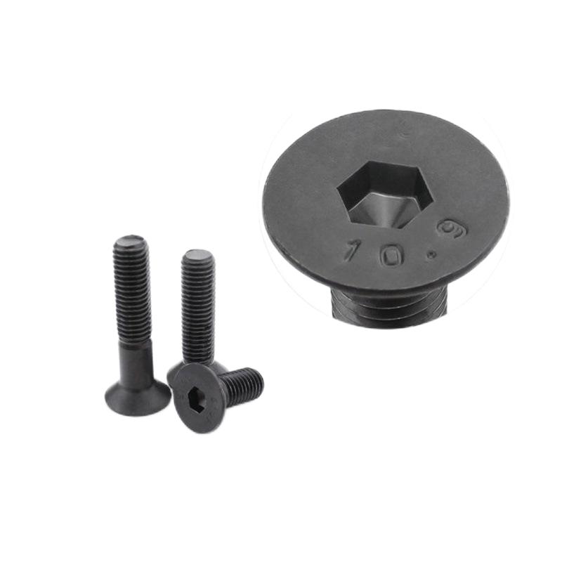 Paidu 10.9 grade countersunk head hexagon socket bolts flat cup high strength flat head socket bolts
