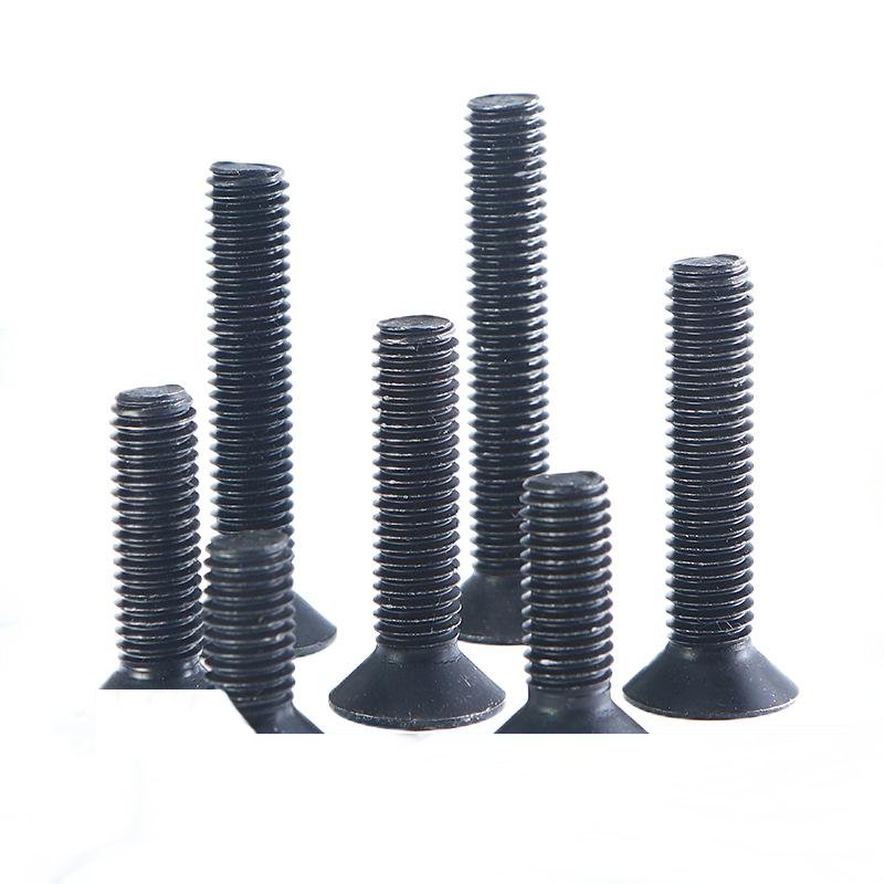 Paidu 10.9 grade countersunk head hexagon socket bolts flat cup high strength flat head socket bolts