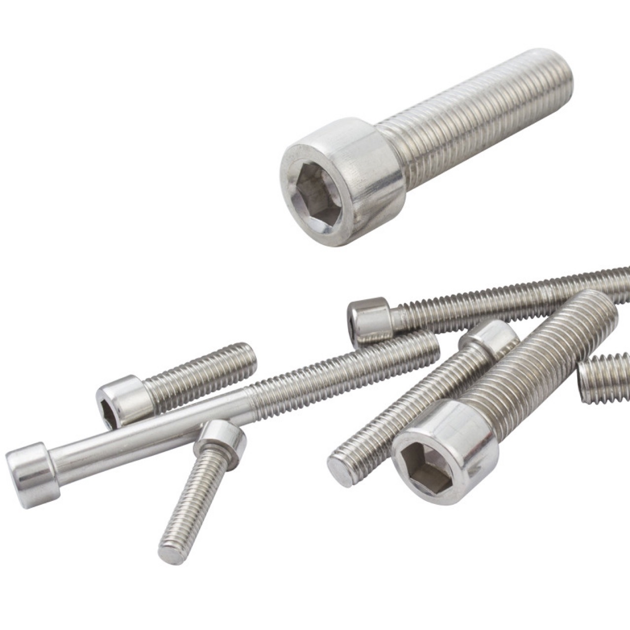 Paidu professional stainless steel, iron inner hexagonal furniture screws cylindrical head semi-round head countersunk head machine nail self-tapping M3-M12