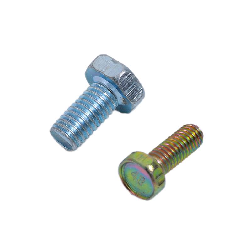 Paidu manufacturers supply stainless steel outer hexagonal screws carbon steel outer hexagonal bolts flat brain concave brain outer hexagonal bolts