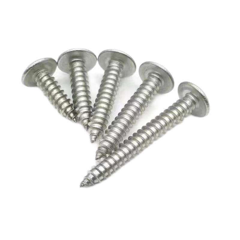 Paidu manufacturers wholesale 304 stainless steel screws flat head round head self-tapping screws M1-M8 screws countersunk head small screws