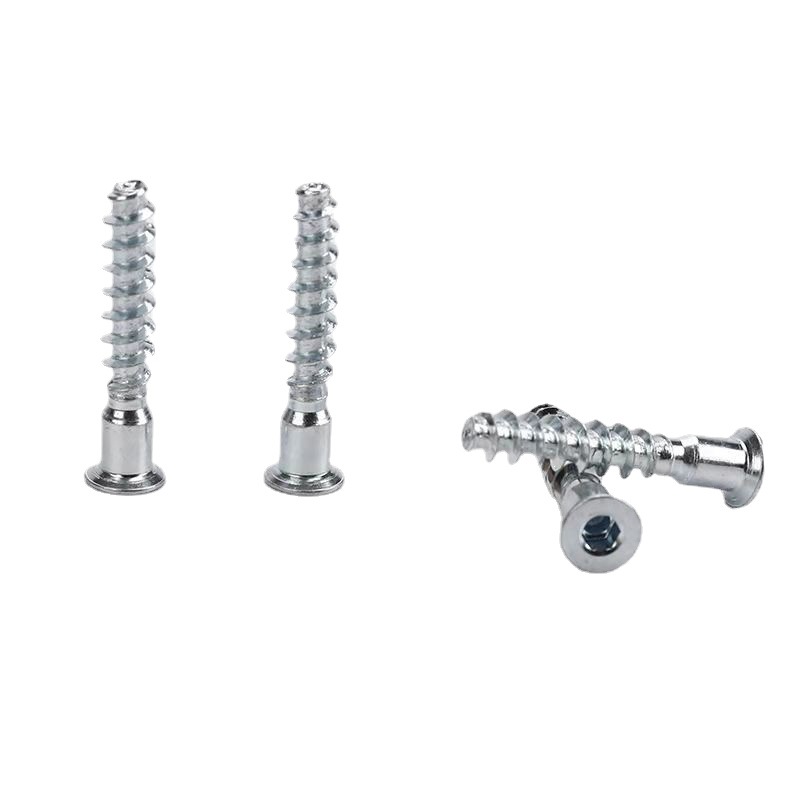 Paidu countersunk head inner hexagonal self-tapping mountain wire straight repair screw wood tooth cabinet screw furniture screw inner hexagonal wood screw