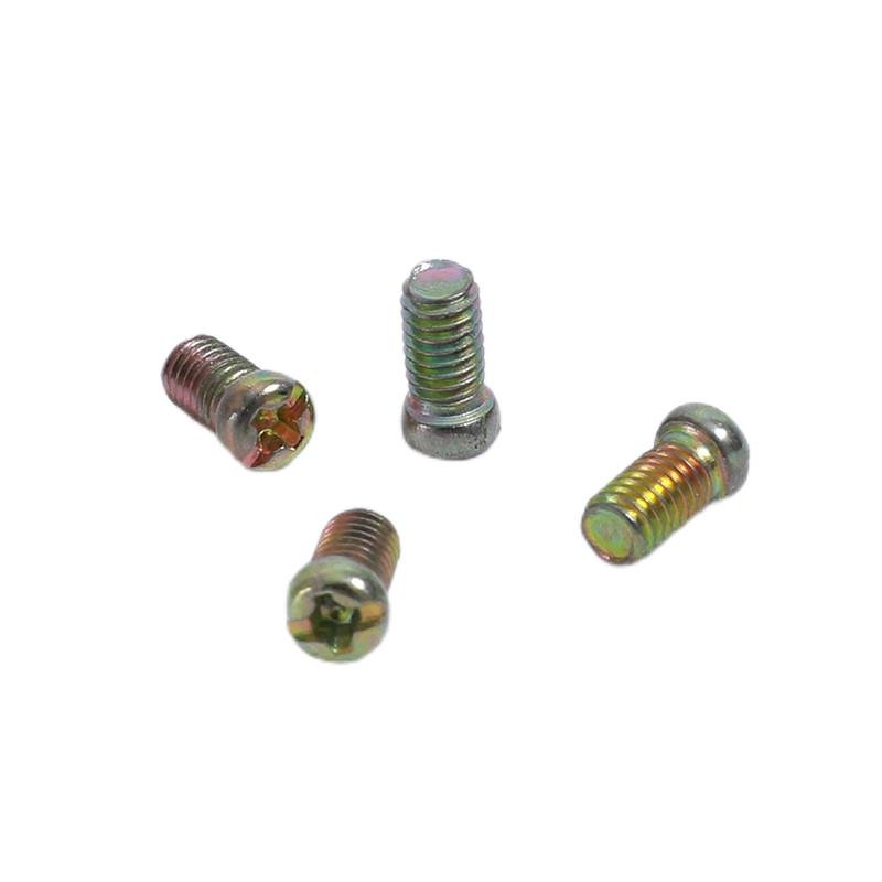 Paidu small high flat round head eleven-shaped screws switch screws furniture screws cross panel screws cross recessed screws