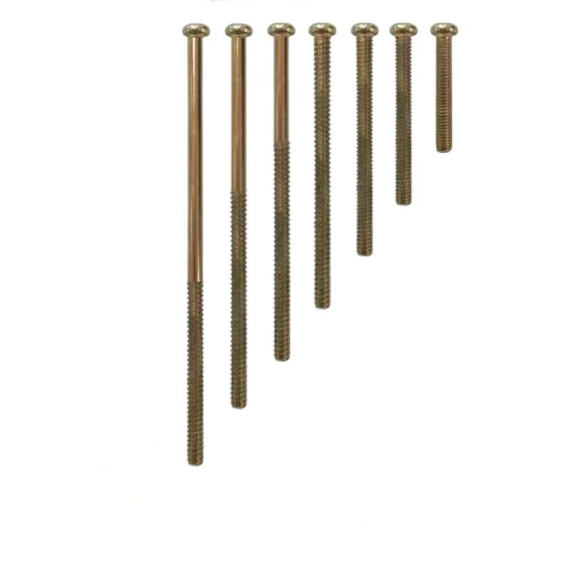 Paidu processing long screws M3-M14 internal hexagonal stainless steel screws cross round head external hexagonal screw extension screws