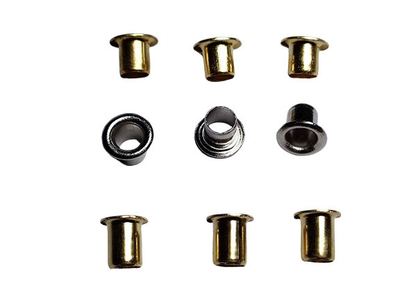 Paidu factory direct supply GB876 copper hollow rivets air eye buckle corn rivets brass hollow nails