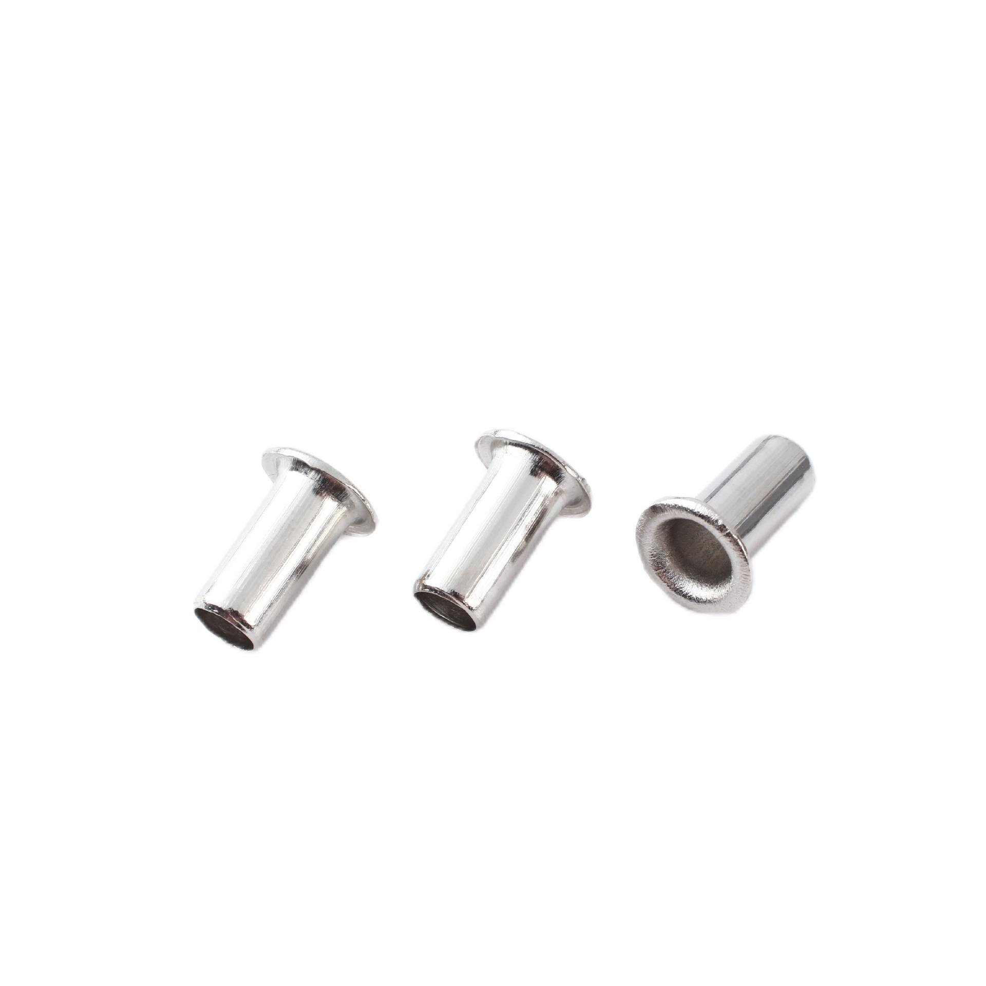 Paidu copper hollow rivets step rivets eye rivets tubular single tube hollow rivets spot wholesale