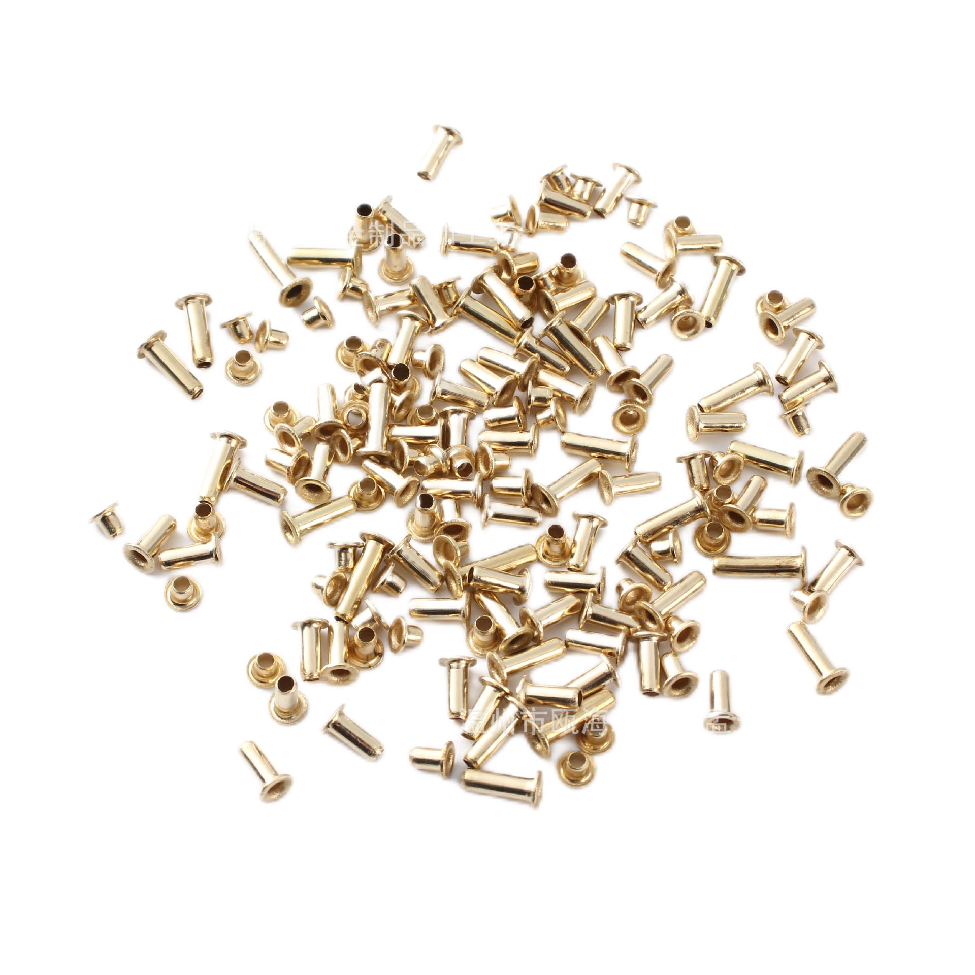 Paidu hollow rivets 2.5*2.5, 2, 4, 6, 8 Stainless steel hollow rivets Stainless steel hollow rivets