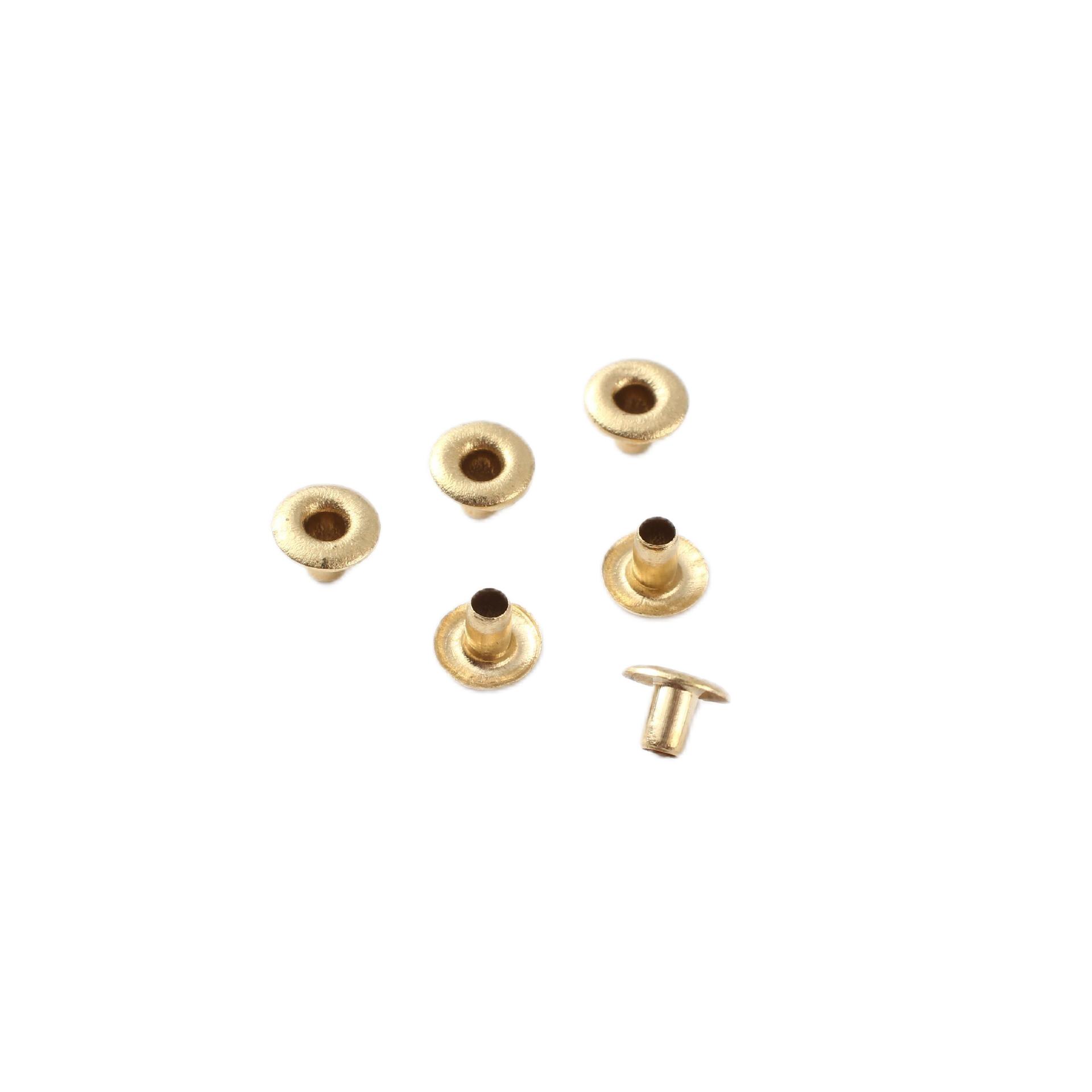 Paidu GB876 copper hollow rivet circuit board rivet step stainless steel rivet brass nail manufacturer supply