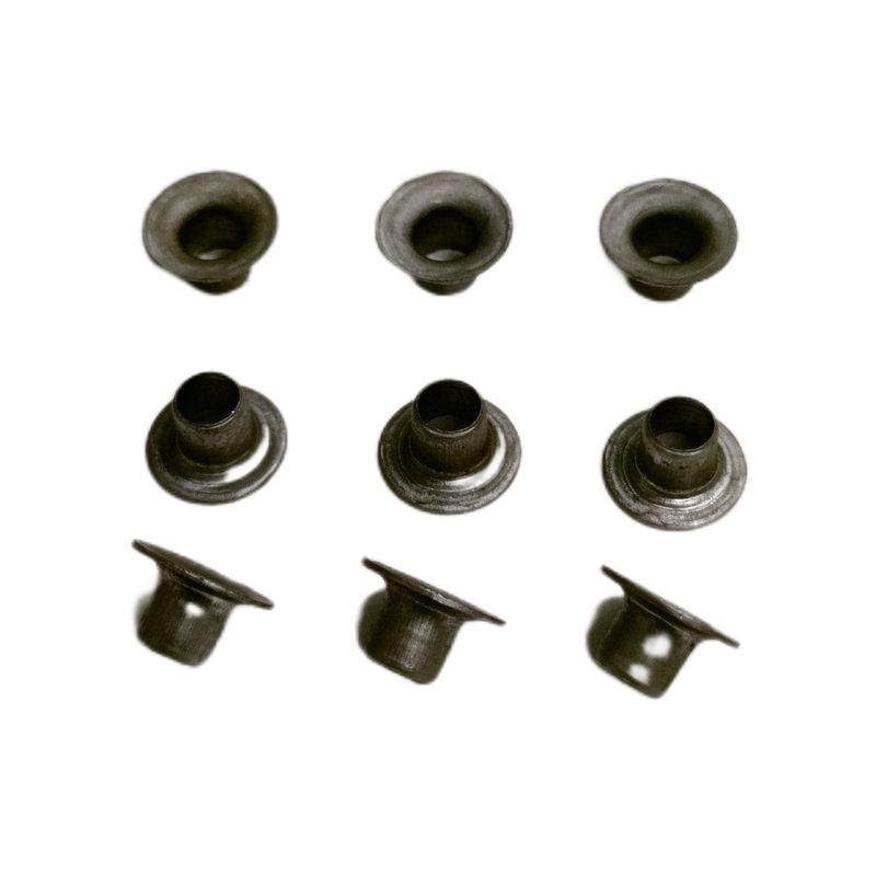 Paidu stainless steel copper step rivets non-standard copper cap semi-hollow step round head flat head polished rivets wholesale in stock