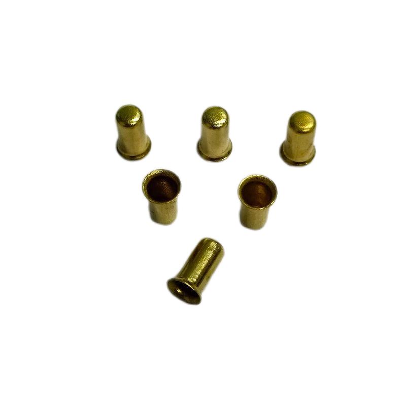 Paidu countersunk head rivet bullet head copper hollow rivet copper semi-hollow rivet hollow nail manufacturer spot wholesale