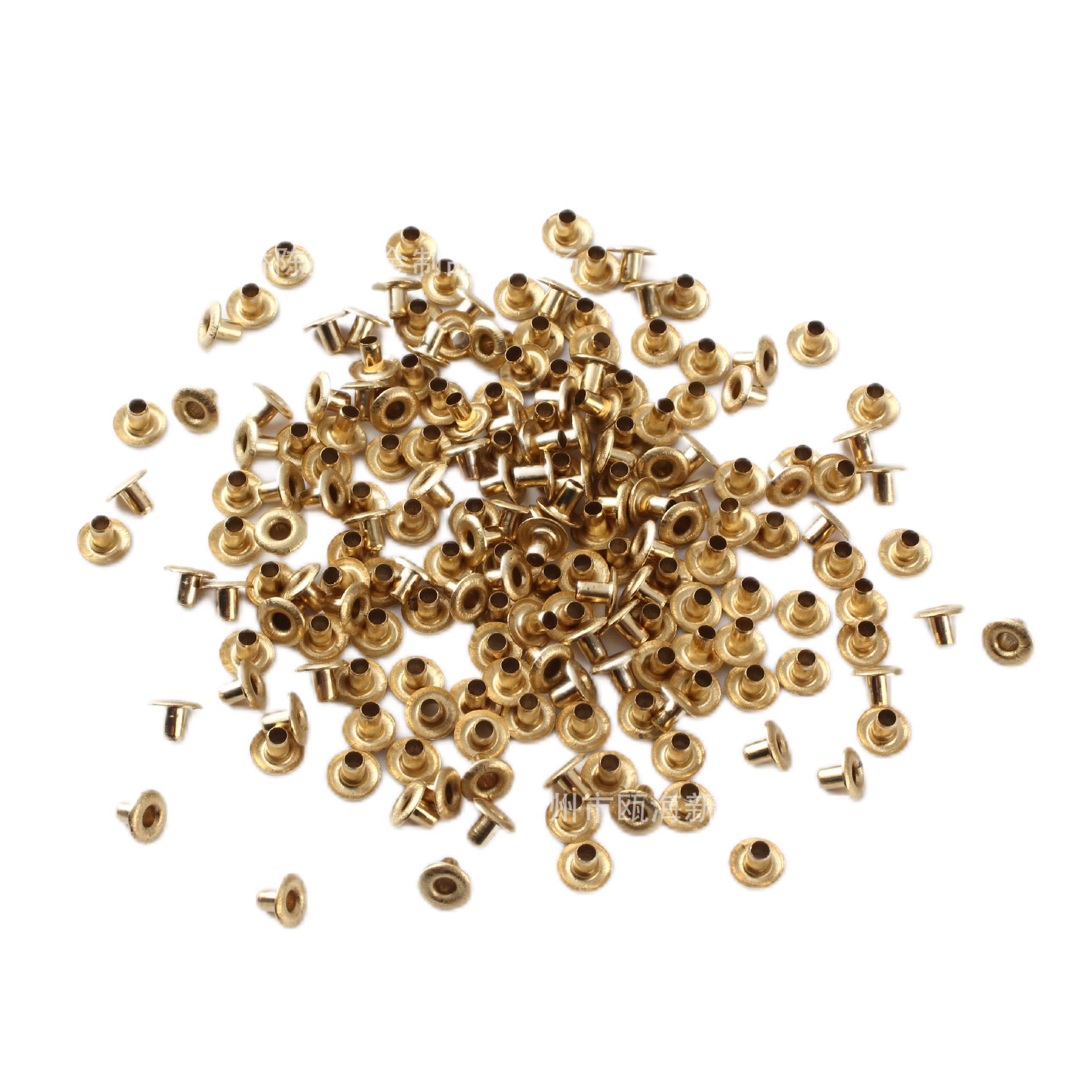 Paidu GB876 copper hollow rivet circuit board rivet step stainless steel rivet brass nail manufacturer supply