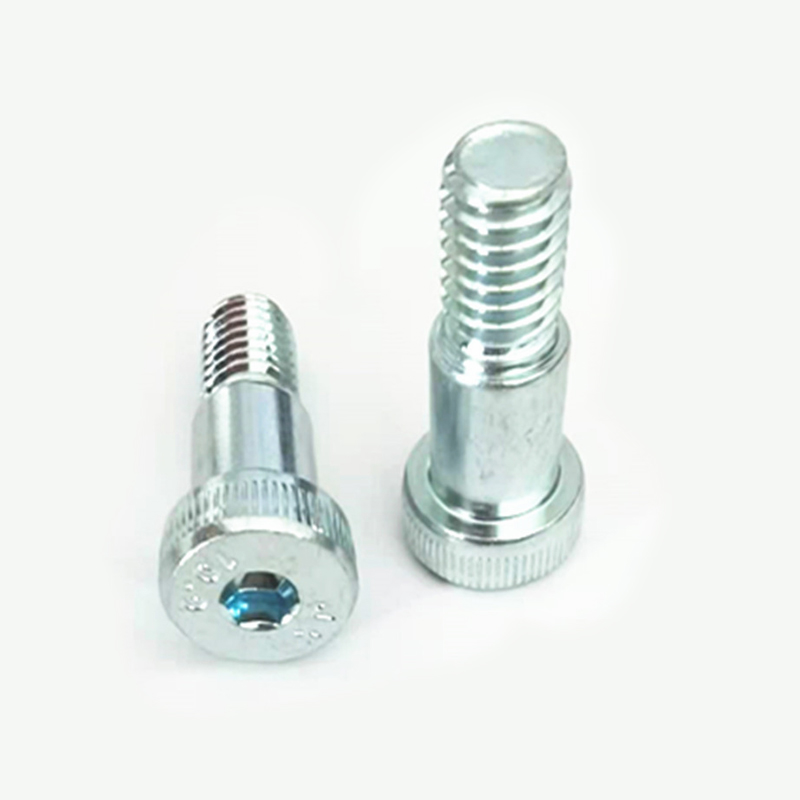 Paidu Cylindrical head hexagonal step screw American British plug plated blue and white zinc bolt 10.9 level manufacturers support customization