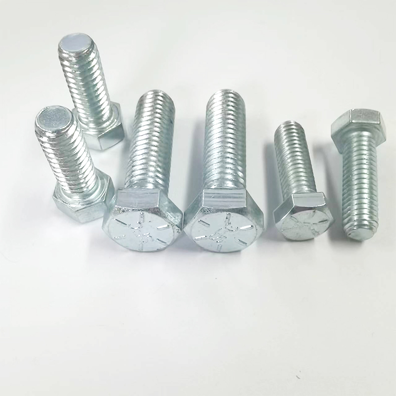 Paidu American grade 8 outer hexagon bolt SFC head quality assurance specifications complete galvanized black