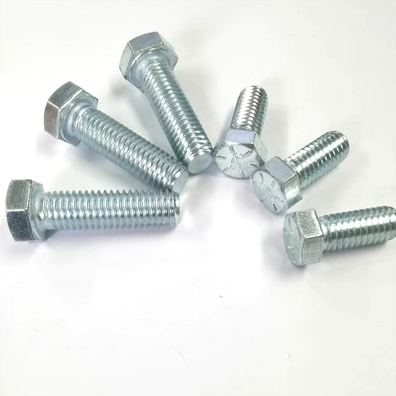 Paidu American grade 8 outer hexagon bolt SFC head quality assurance specifications complete galvanized black