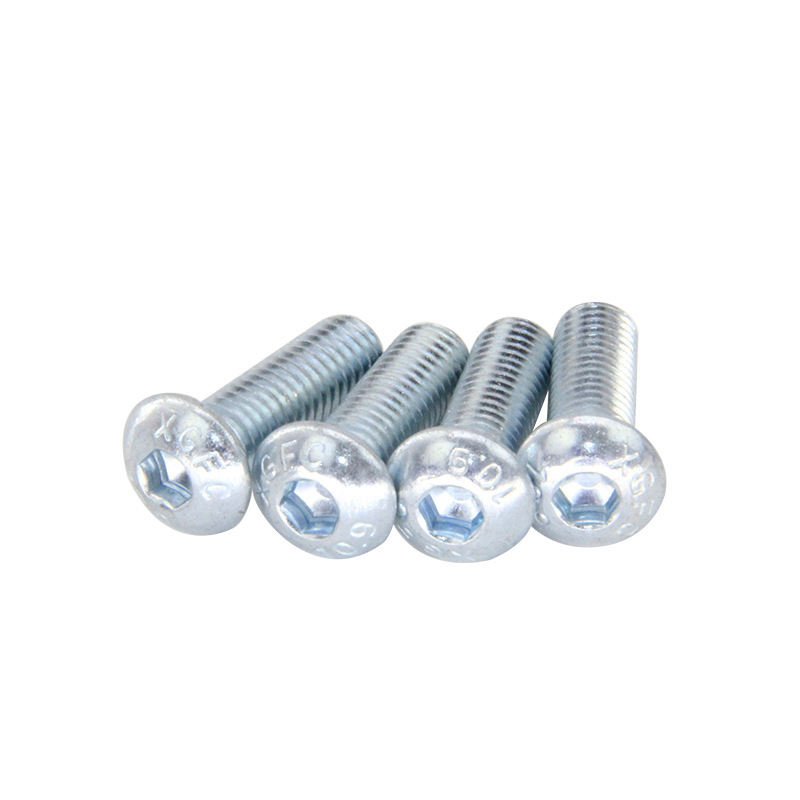 Paidu 10.9 level half round head hexagonal screws ISO7380 cup black galvanized specifications to the source manufacturer