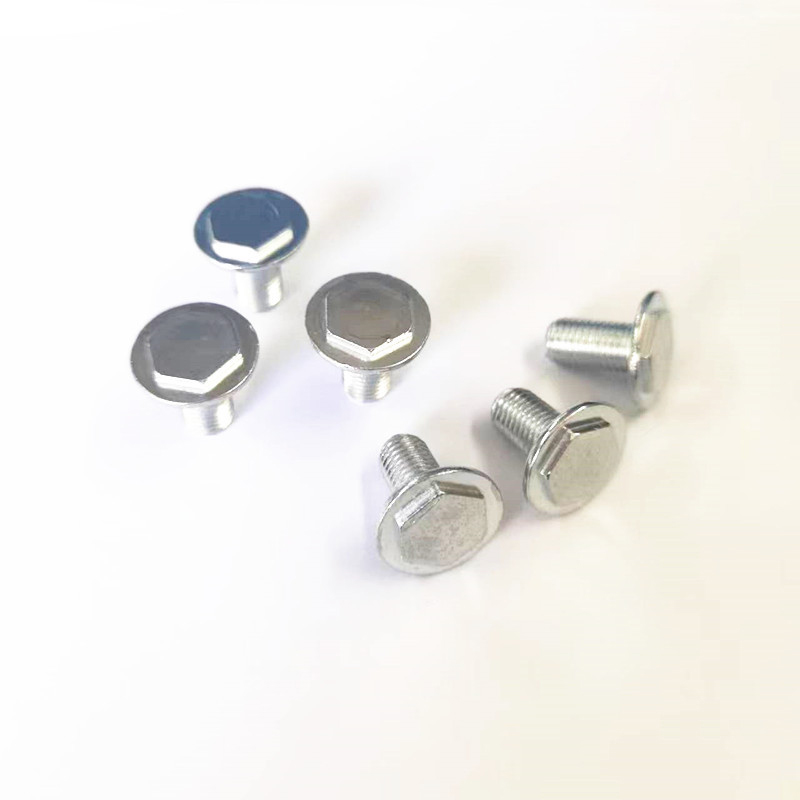Paidu Hexagonal thin head with cushion flange screws American 5 fine teeth carbon steel galvanized source manufacturers customized quality assurance