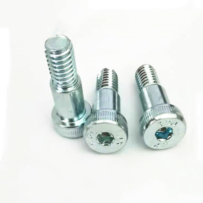 Paidu Cylindrical head hexagonal step screw American British plug plated blue and white zinc bolt 10.9 level manufacturers support customization