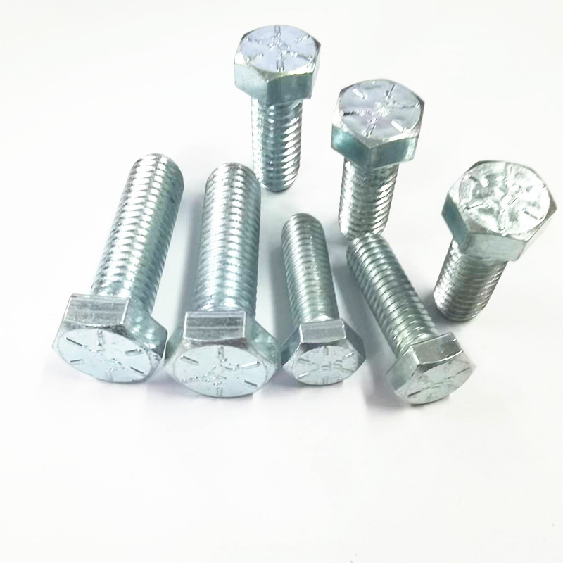 Paidu American grade 8 outer hexagon bolt SFC head quality assurance specifications complete galvanized black