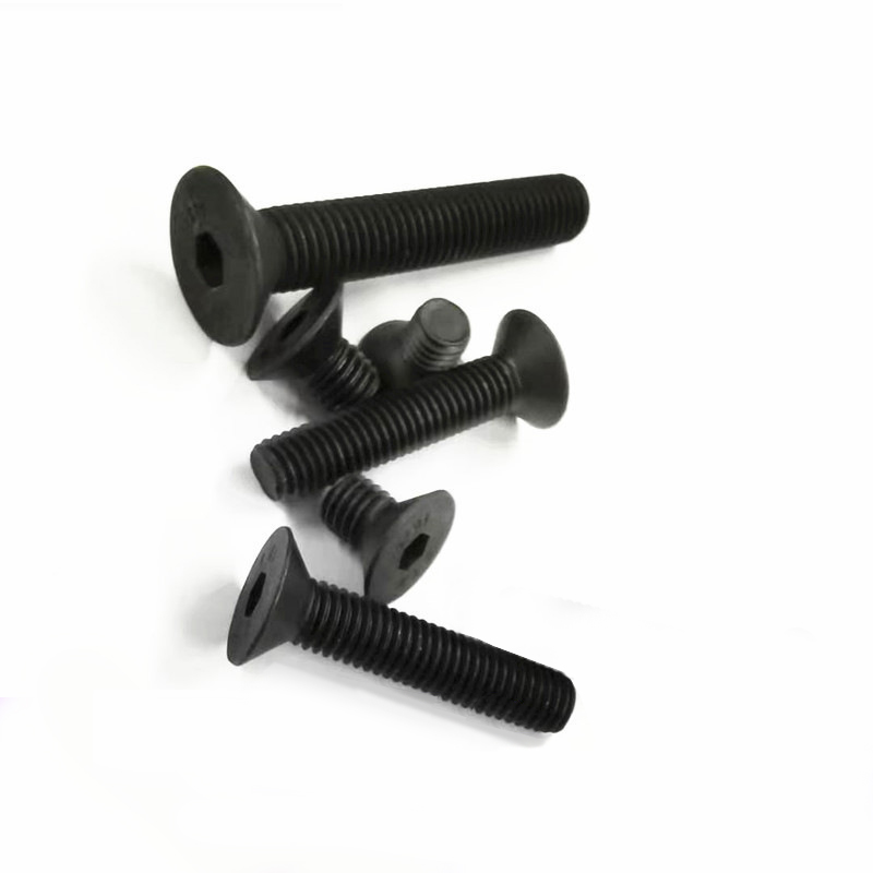 Paidu ANSI/ASME B18.3F Hexagon countersink screw carbon steel blackening quality assurance support customization