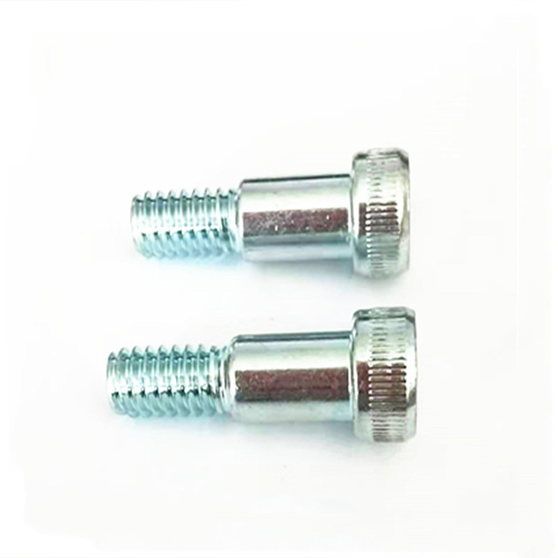 Paidu Cylindrical head hexagonal step screw American British plug plated blue and white zinc bolt 10.9 level manufacturers support customization