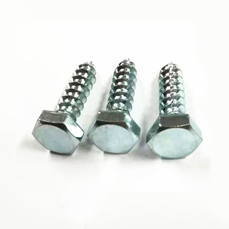 Paidu External hexagonal self-tapping American wood screw 1/4*1 inch carbon steel galvanized manufacturers production quality assurance processing customization