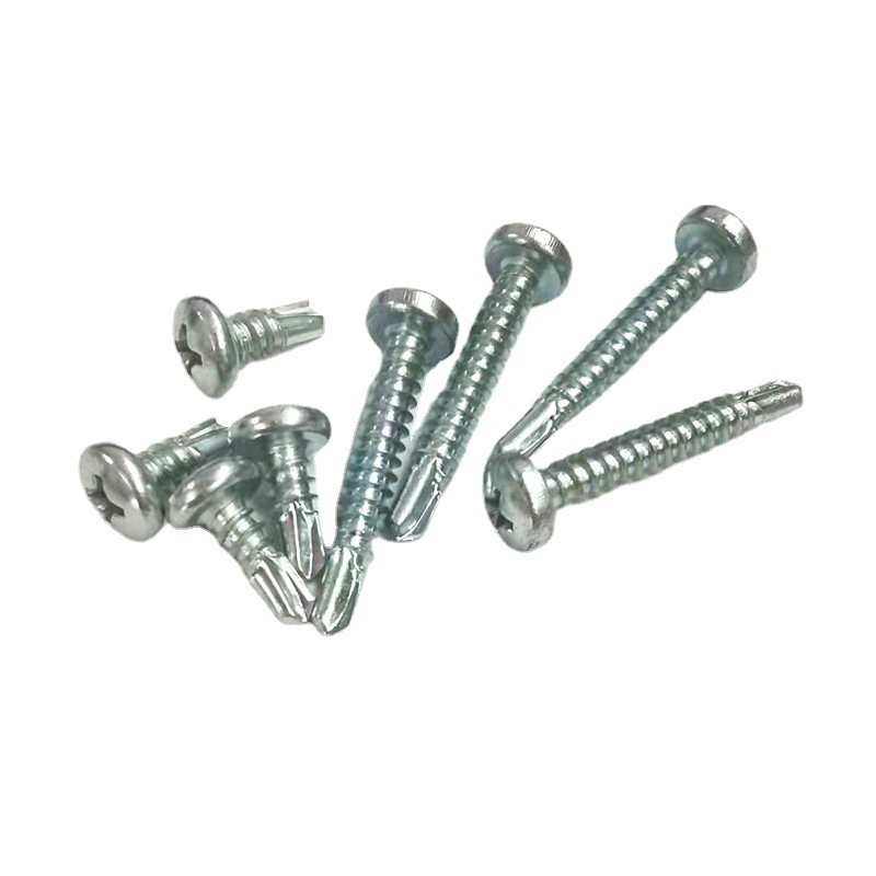 Paidu Cross pan head drilling screw 1022 carbon steel blue white zinc quality assurance specifications complete source manufacturers