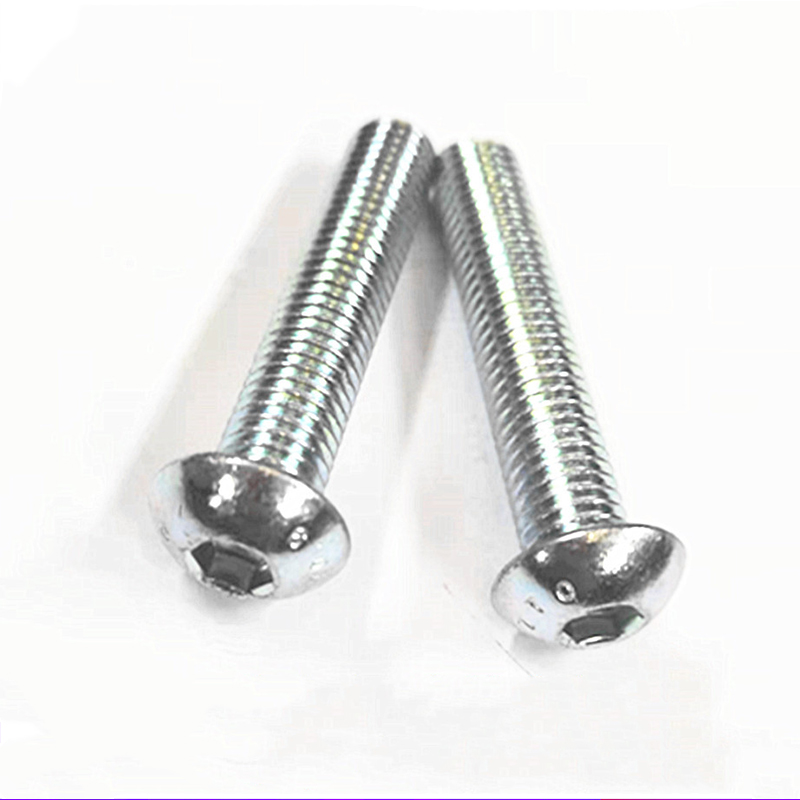 Paidu Yuan Cup 8.8/10.9 class British American half round head hex socket bolt umbrella head manufacturer quality assurance can be customized