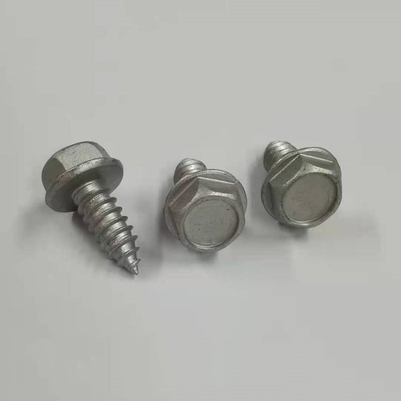 Paidu Surface plated Laspet hexagonal flange screws self-tapping nails 8.8 grade source manufacturer quality assurance corrosion resistance